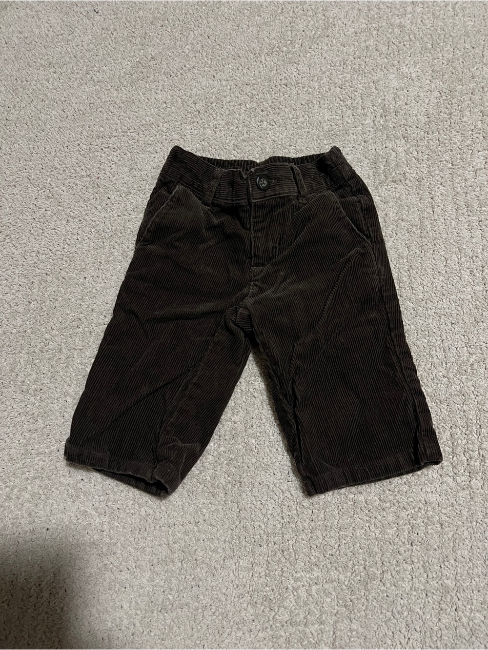 Janie and Jack Brown Corduroy Shorts
